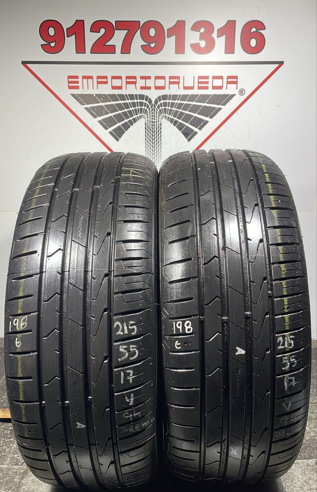 HANKOOK VENTUS PRIME 3 USADO PREMIUM  215/55 R17 94 V